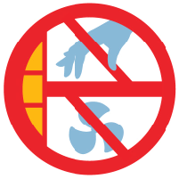 「禁止進入或影響」海洋保護區